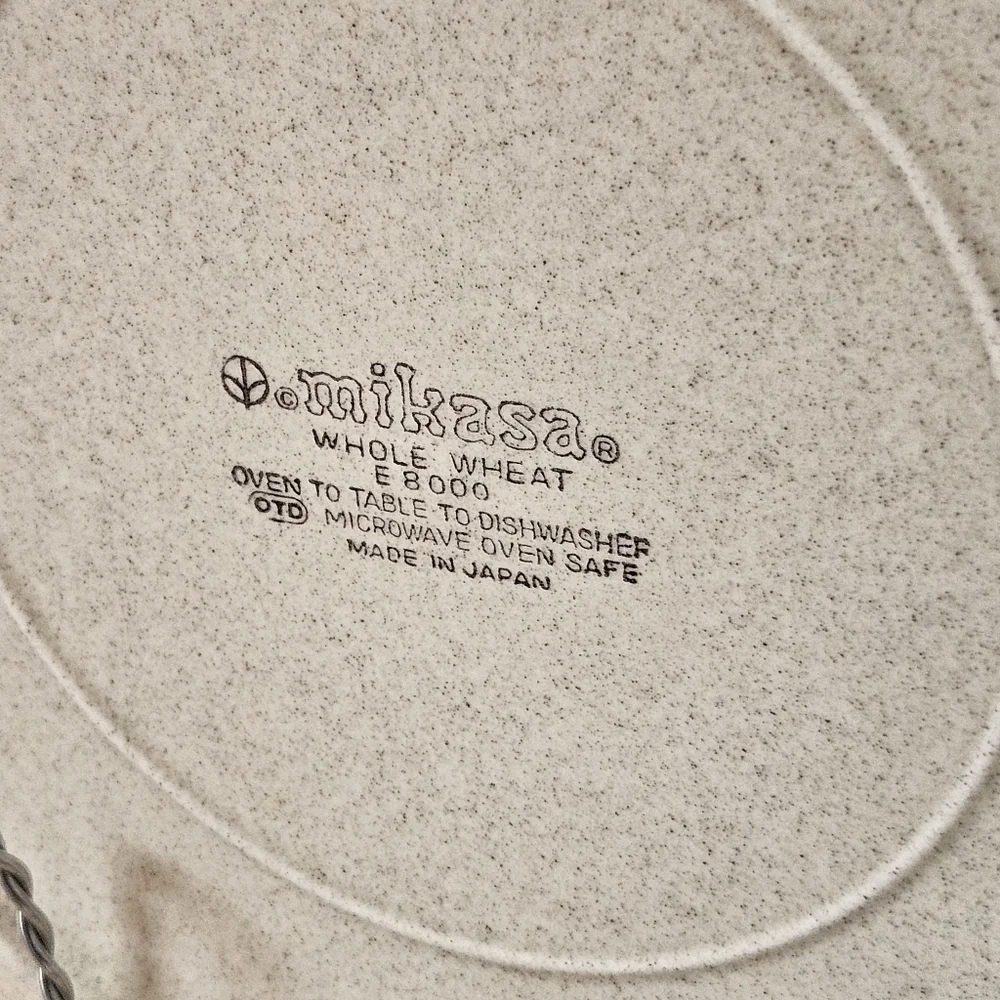 Vintage Mikasa Stoneware Serving Platter Plate
